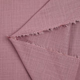 Lin coton fin mauve