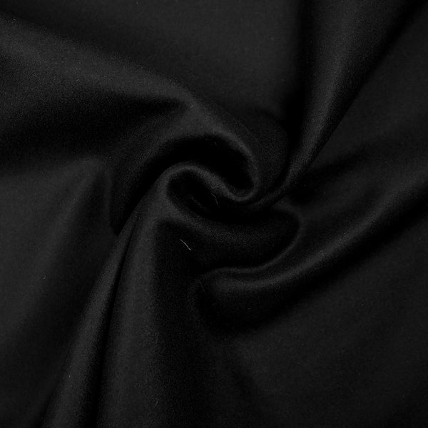 Caban laine noir d'encre