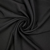 Crêpe georgette Clara noire