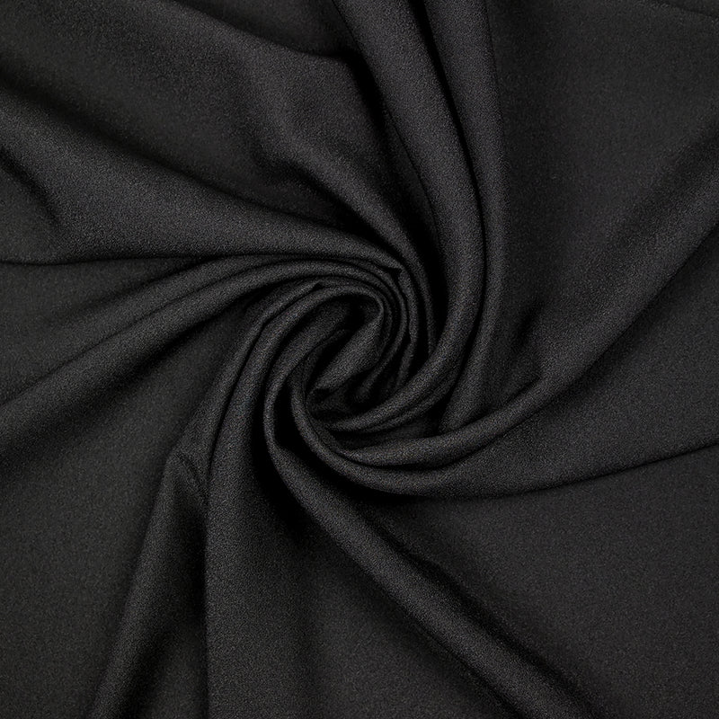 Crêpe georgette Clara noire