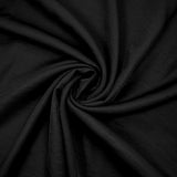 Viscose fluide sergé noir