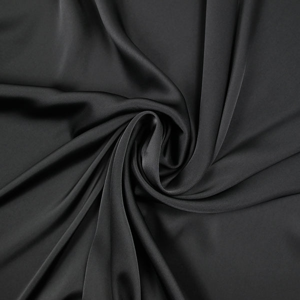 Doublure satin polyester noir