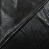 Jersey polyester enduit fin irisé noir