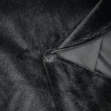 Fausse fourrure Rebecca noir