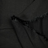 Crêpe viscose brillante noir