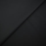 Popeline de coton unie noire