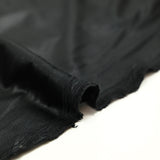 Jersey polyester enduit fin noir