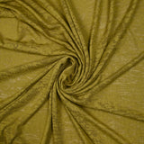 Jersey de polyester dévoré vert olive