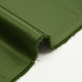 Satin polyester uni Inès vert olive