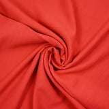 Viscose ottoman corail