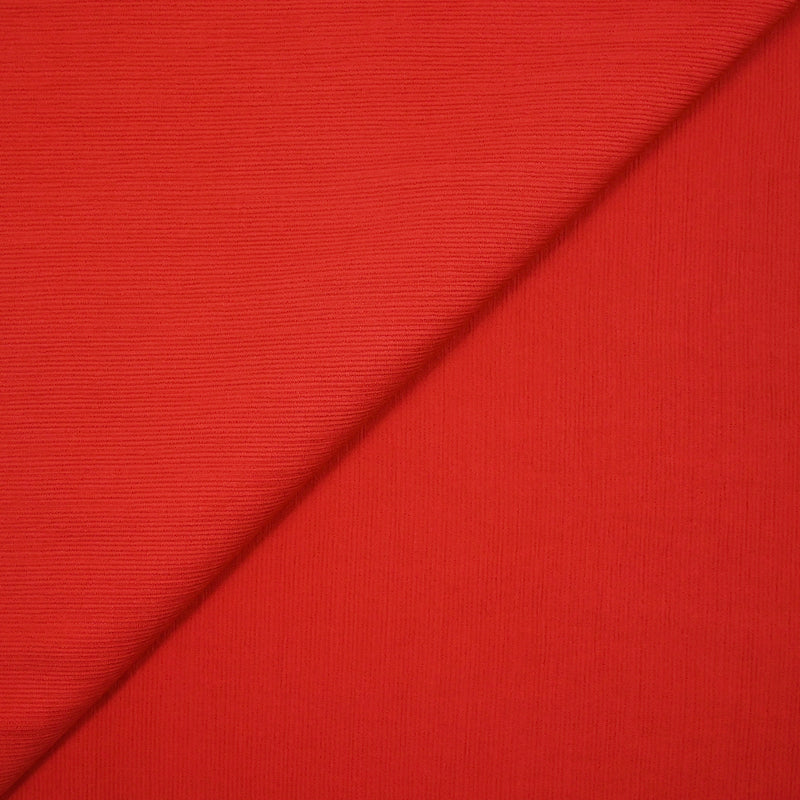 Viscose ottoman corail