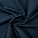 Ottoman polycoton bleu minéral
