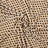 Flocked polyviscose mesh black pea flesh background