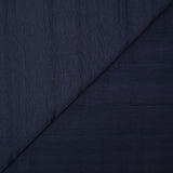 Polyviscose fantaisie rayure bleu marine