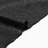 Jersey polyester effet marbré noir