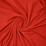Jersey de coton fin flammé rouge vermeil