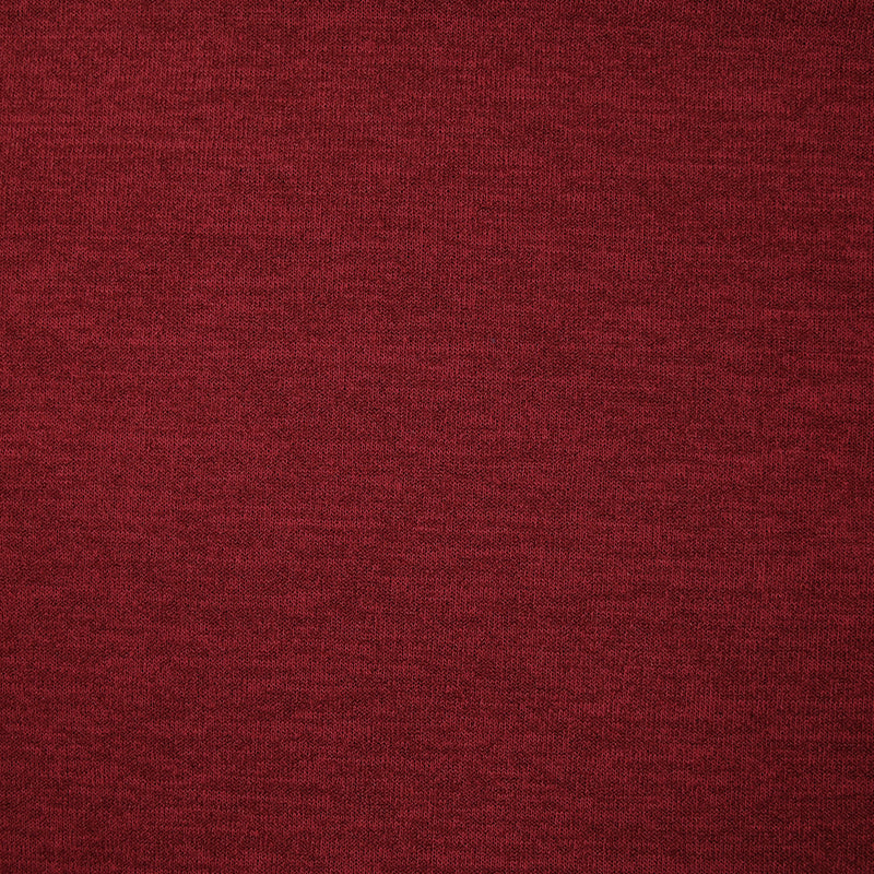 Maille fine polyester chinée rouge