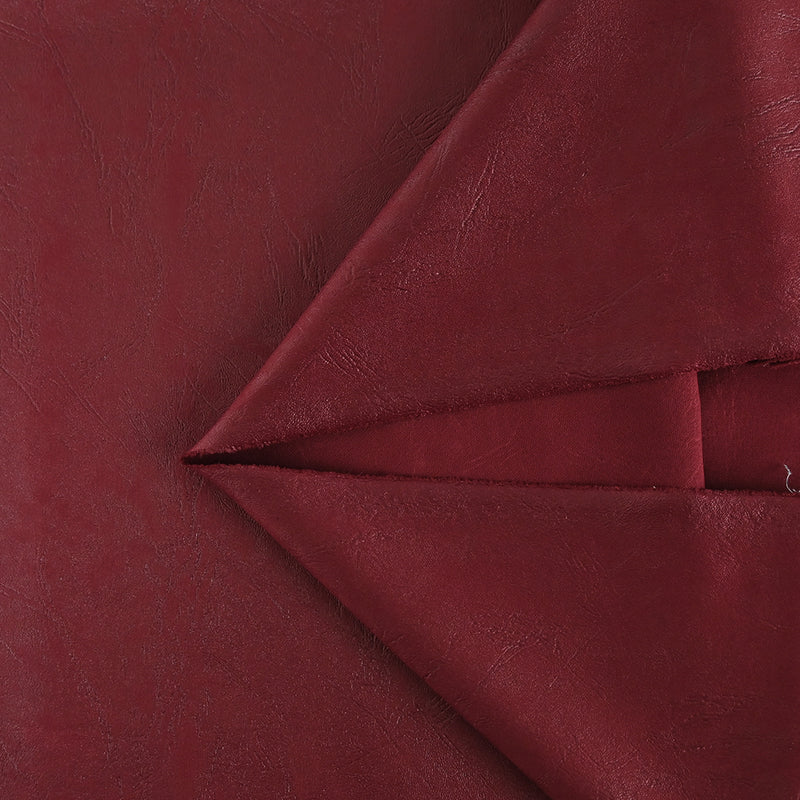 Jersey polyester effet marbré rouge