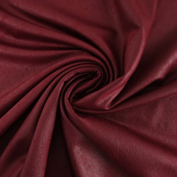 Jersey polyester effet marbré rouge