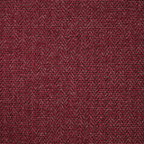 Maille tricot chevrons métallisée doré fond framboise