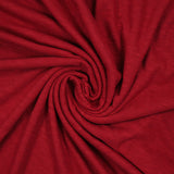 Jersey de coton flammé rouge