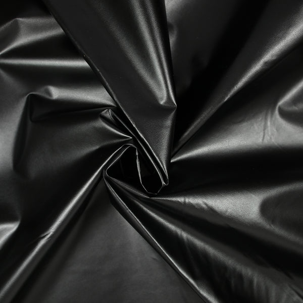 Coton imperméable fin noir
