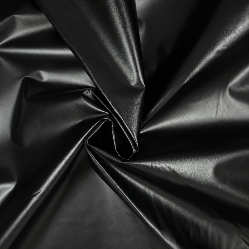 Coton imperméable fin noir