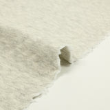 Matelassian jersey polycoton gray chiné light
