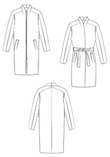 Marcello coat sewing pattern