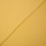 Sergé polyviscose jaune beurre