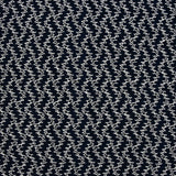 Punto de encaje bordado de nubes azul marino