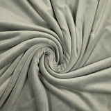 Very soft light gray velvet jersey