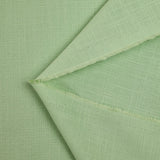 Lin coton fin vert d'eau