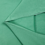 Jersey french terry coton vert jade