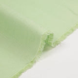 Lin coton fin vert d'eau
