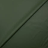 Simili cuir fin vert militaire envers maille