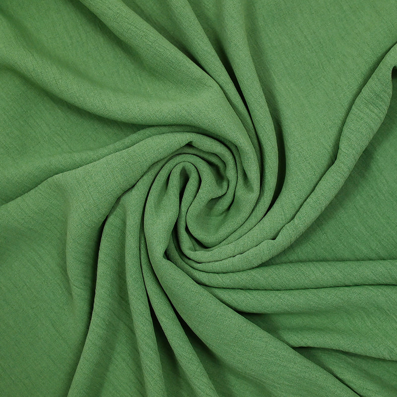 Crêpe polyester Amanda vert olive