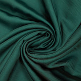 Satin polyviscose vert bouteille