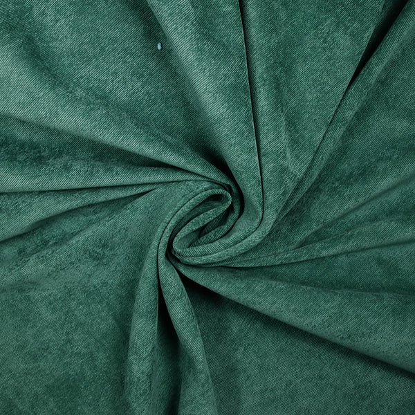 Velvet de poliéster Costilla verde de pino fino