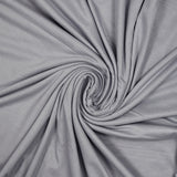 Jersey de coton fin brillant gris mauve