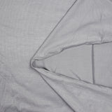 Jersey de coton fin brillant gris mauve