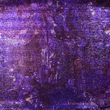 Maille polyester lamée psychédélique fond violet