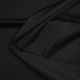 Jersey de coton et viscose noir