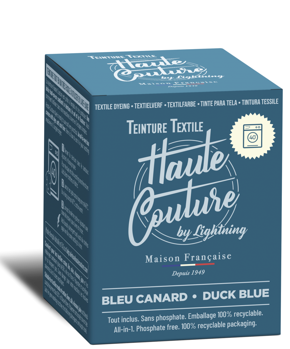 Teinture textile Haute Couture - bleu canard – Les Coupons de
