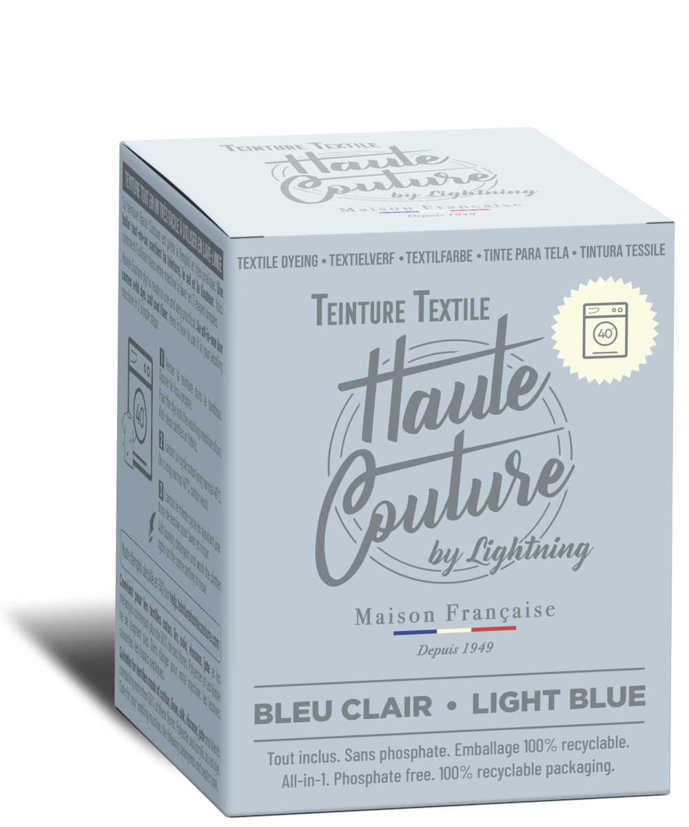 Teinture textile Haute Couture - bleu clair – Les Coupons de Saint