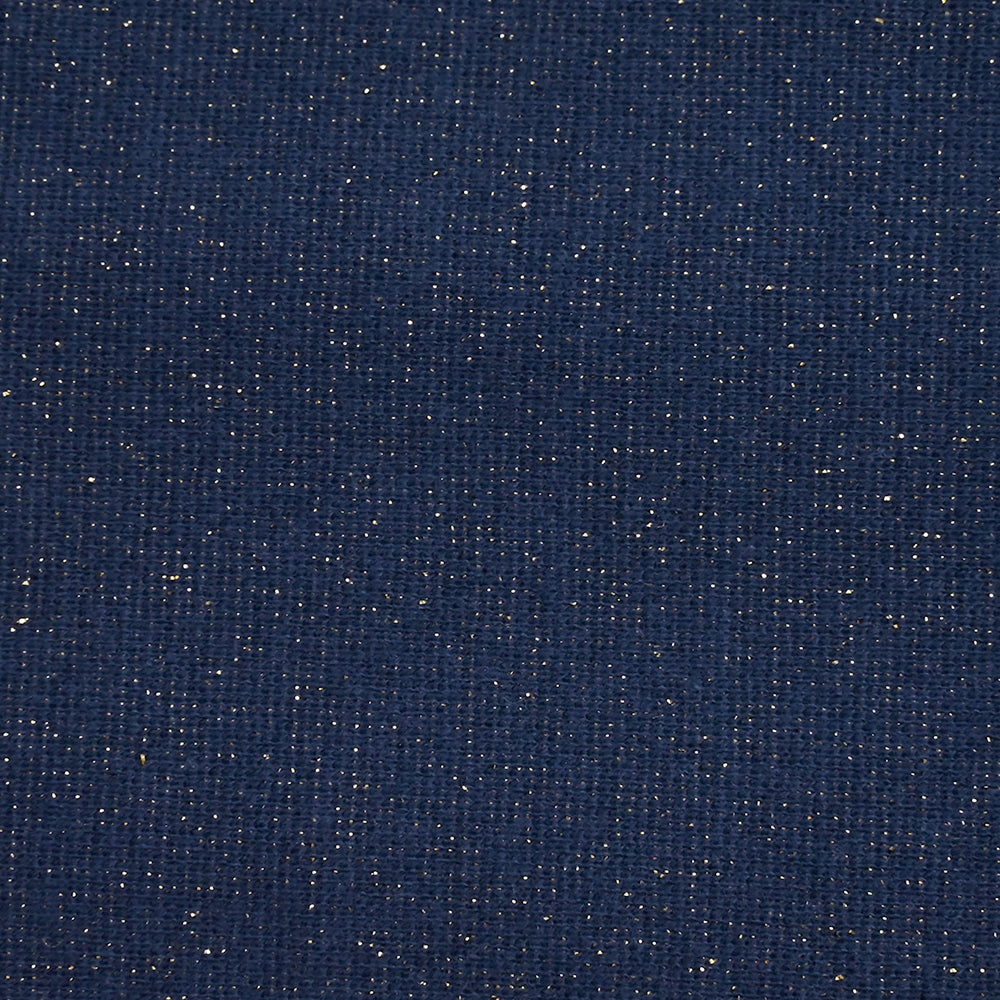 Lurex-golden tubular light blue hill sold by meter – Les Coupons de ...
