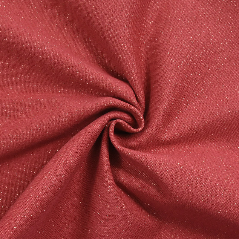 Lurex lurex-golden tubular co-edge pearly red sold per meter