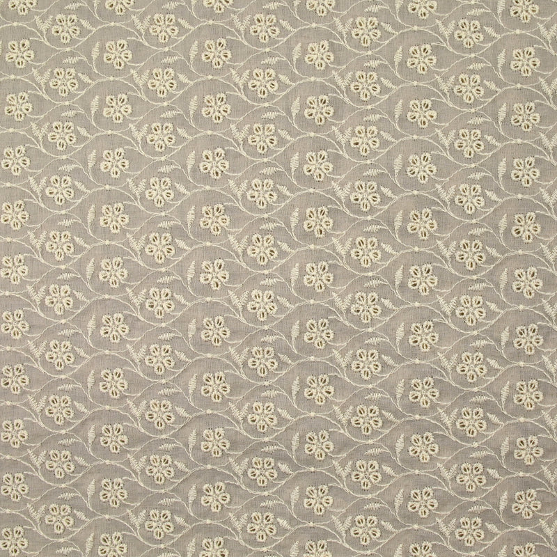 Broderie anglaise Angela grège