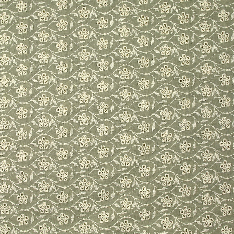 Broderie anglaise Angela kaki