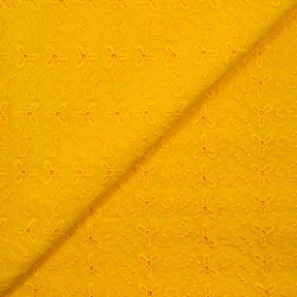 Broderie anglaise Izanagi jaune